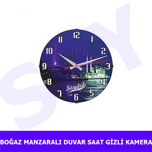 bogaz-manzarali-duvar-saati-güvenlik-kamera