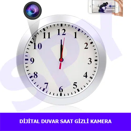 dijital-duvar-saat-güvenlik-kamera