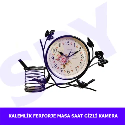 kalemlik-ferforje-masa-saat-güvenlik-kamera