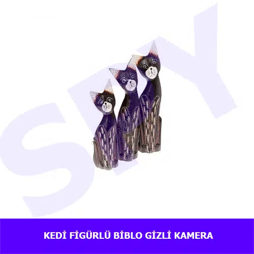 kedi-figürlü-biblo-güvenlik-kamera