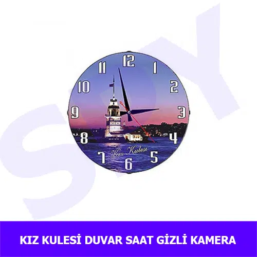 kiz-kulesi-duvar-saat-güvenlik-kamera